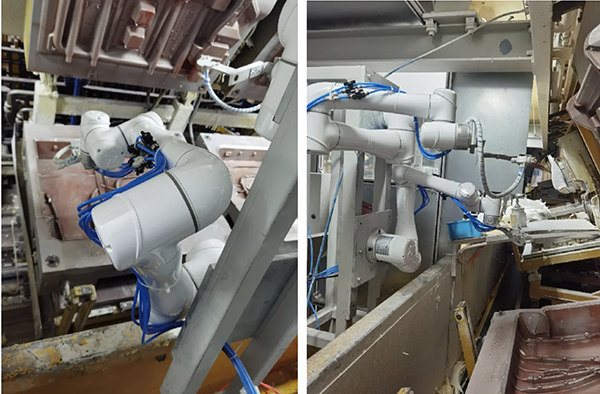 艾利特机器人座椅脱模机六轴喷涂机器人