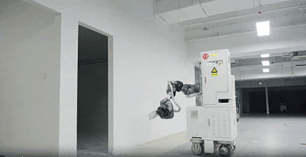 艾利特协作机器人：腻子乳胶漆喷涂一体机器人