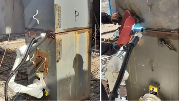 艾利特协作机器人：建筑钢结构移动焊接机器人